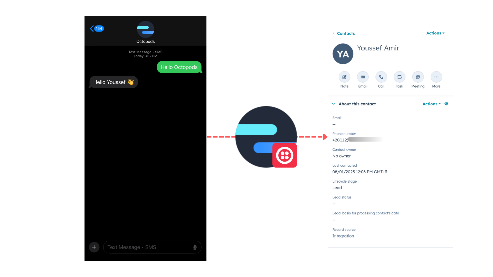 Automatic Contact Matching & Creation